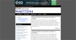 Desktop Screenshot of dthchandigarh.com